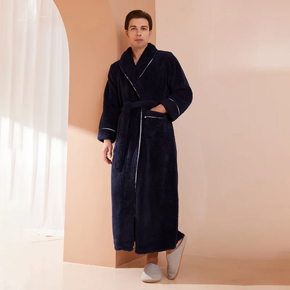 Winter Flannel Robe for Cozy Comfort