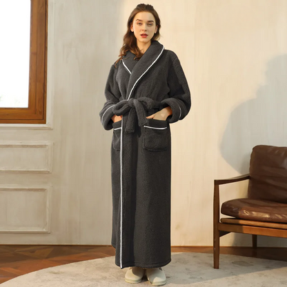 Winter Flannel Robe for Cozy Comfort