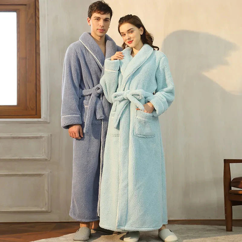 Winter Flannel Robe for Cozy Comfort
