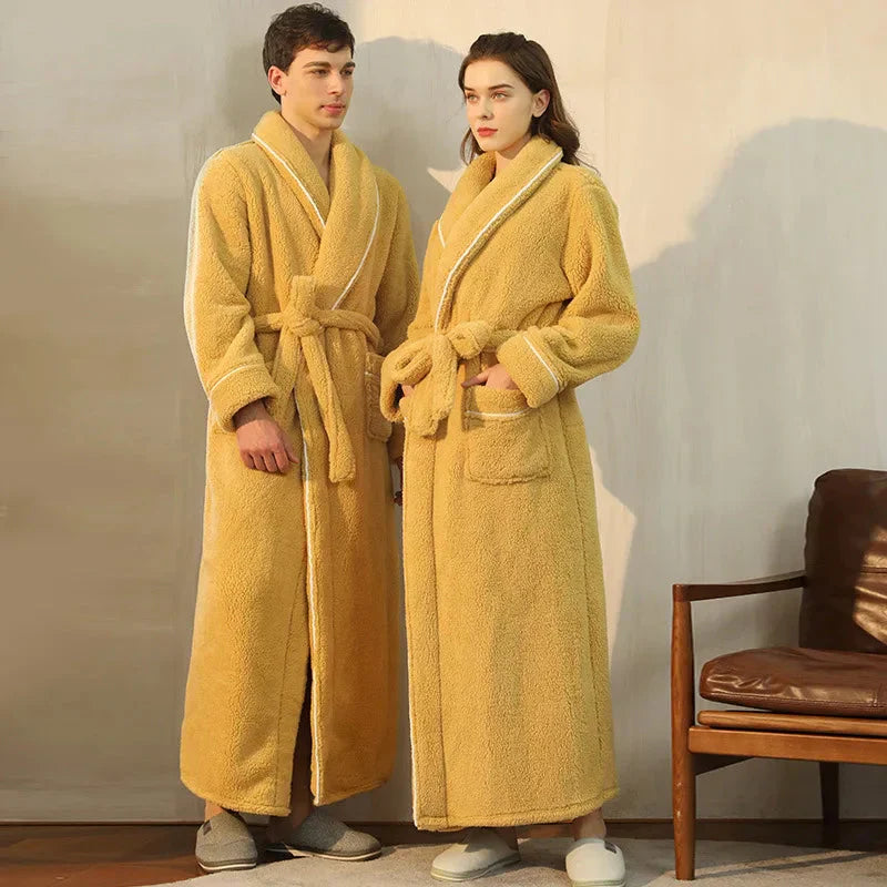 Winter Flannel Robe for Cozy Comfort