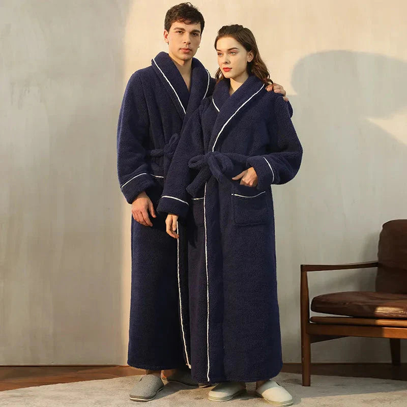 Winter Flannel Robe for Cozy Comfort