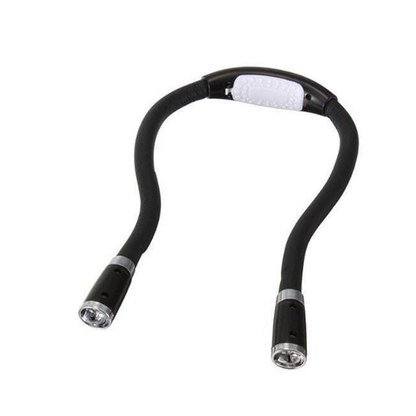 Flexible Hands-Free Knitting and Crocheting Lamp – LED Neck Lamp for Crafts and Reading