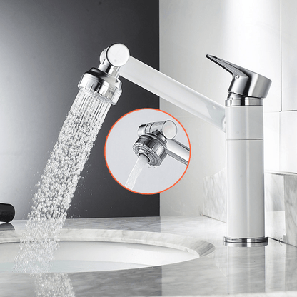 FLEXISPOUT - 360° Swiveling Faucet Extension with Sprayer