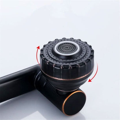 FLEXISPOUT - 360° Swiveling Faucet Extension with Sprayer