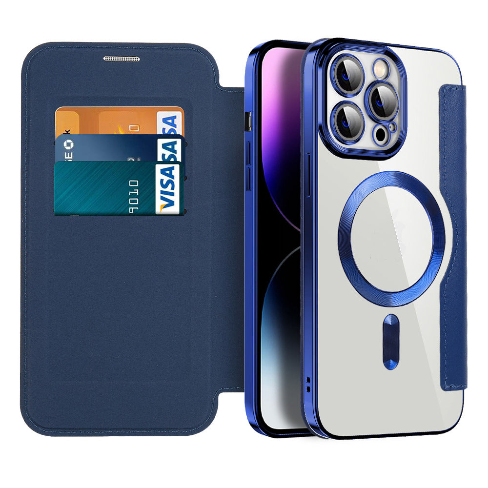 Leather Magnetic Flip Case for iPhone 11-14 Series