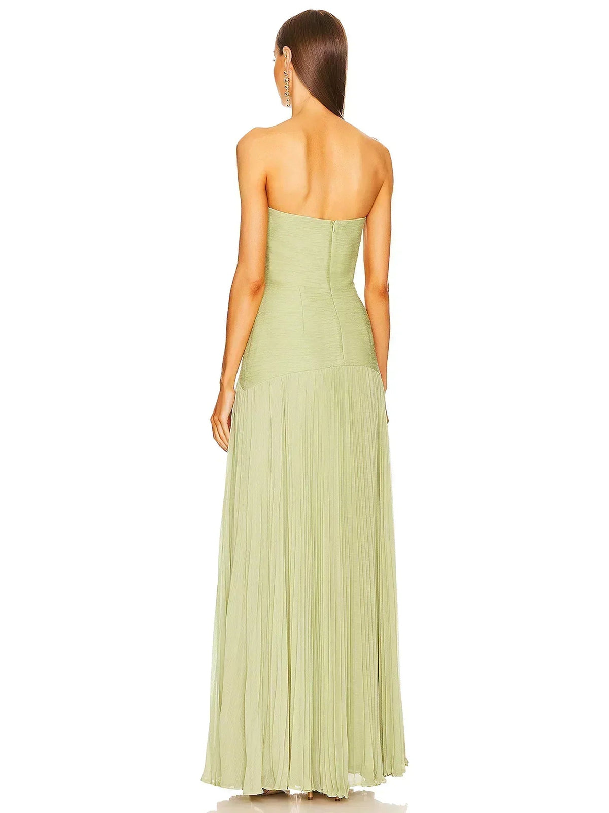 Elegant Green Maxi Dress