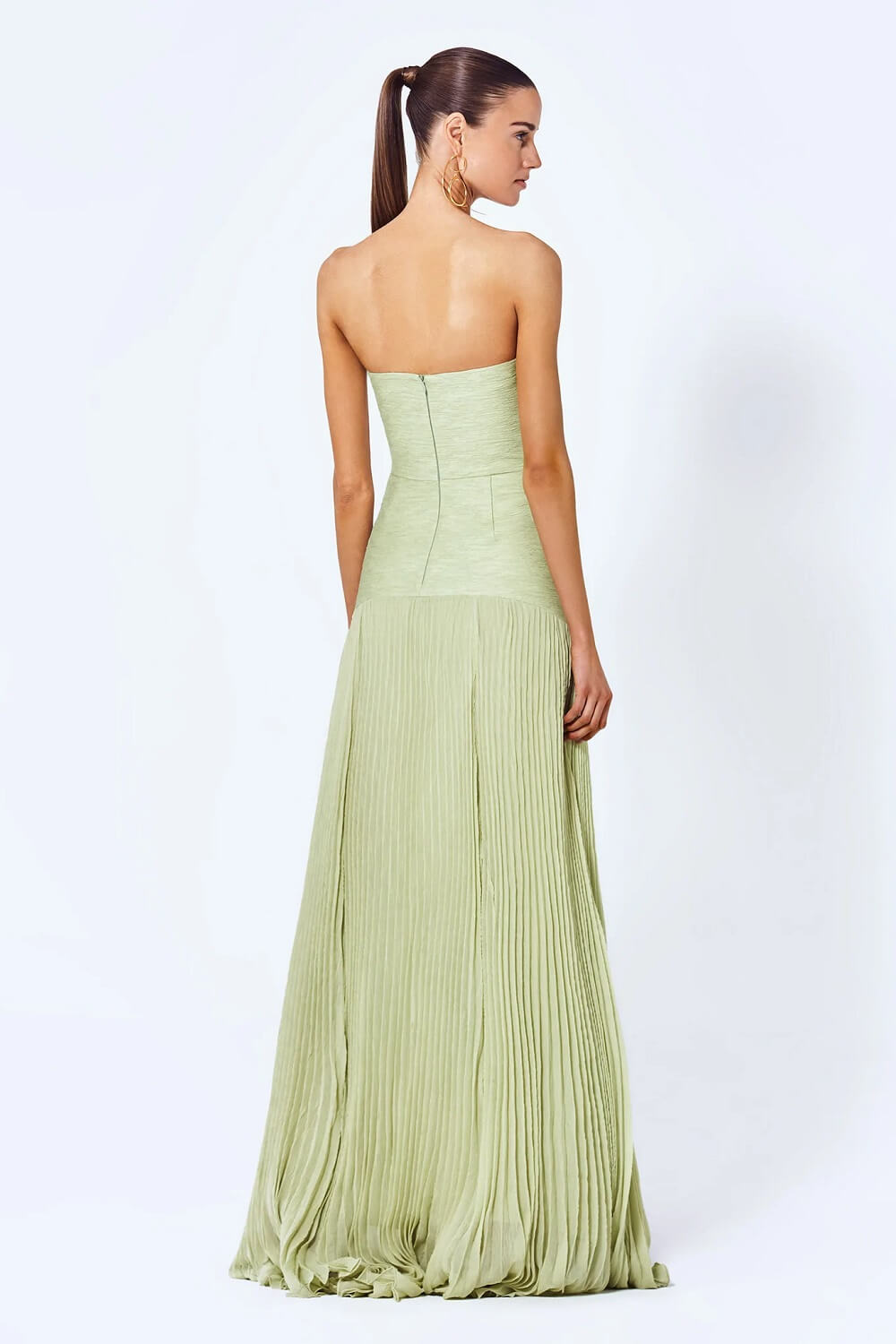 Elegant Green Maxi Dress