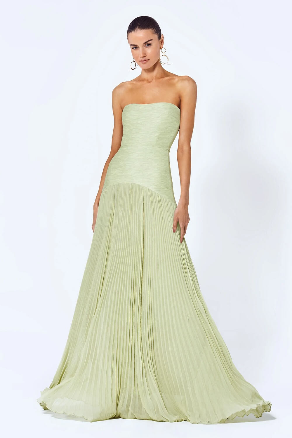Elegant Green Maxi Dress