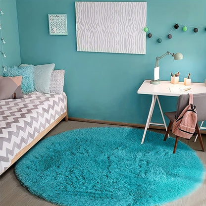Fluffy Round Rug - Clouda