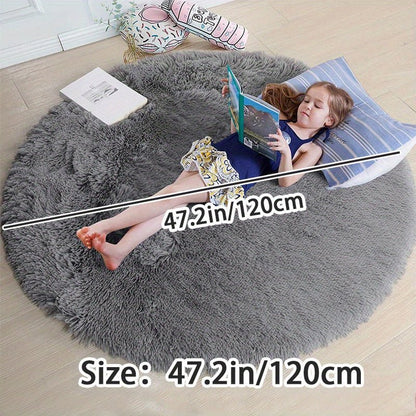 Fluffy Round Rug - Clouda