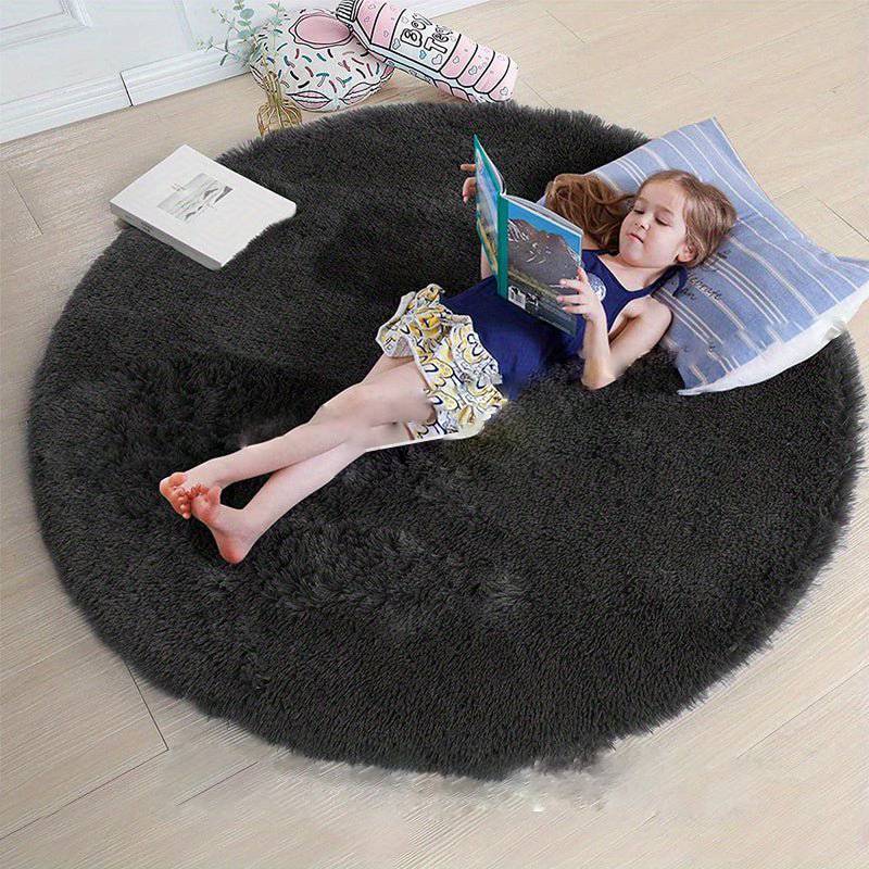 Fluffy Round Rug - Clouda