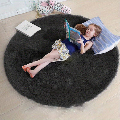 Fluffy Round Rug - Clouda