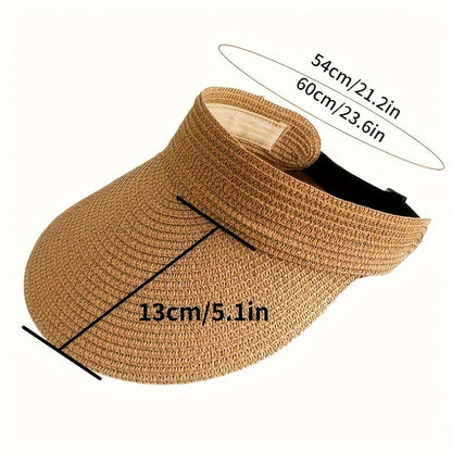 Foldable Sun Hat for Women with Wide Brim – Lightweight & UV Protection