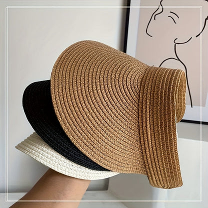 Foldable Sun Hat for Women with Wide Brim – Lightweight & UV Protection