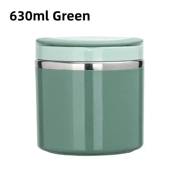 Food Thermos Hot 12H Green 1L