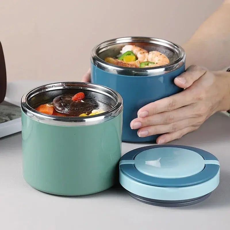 Food Thermos Hot 12H Green 1L