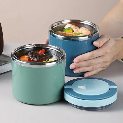 Food Thermos Hot 12H Green 1L