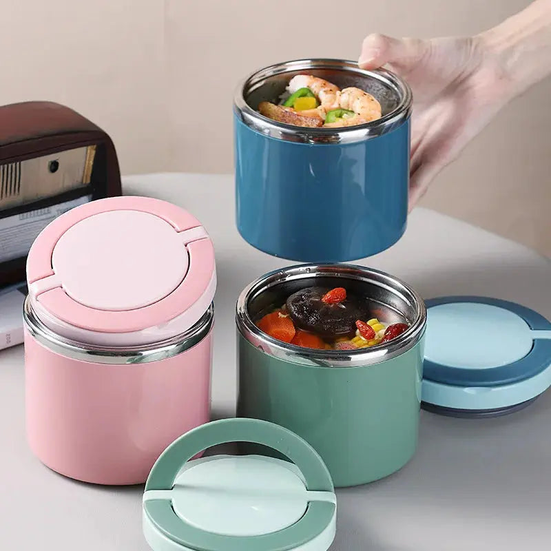 Food Thermos Hot 12H Green 1L