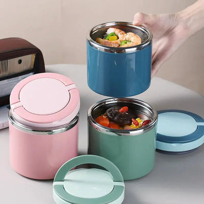 Food Thermos Hot 12H Green 1L