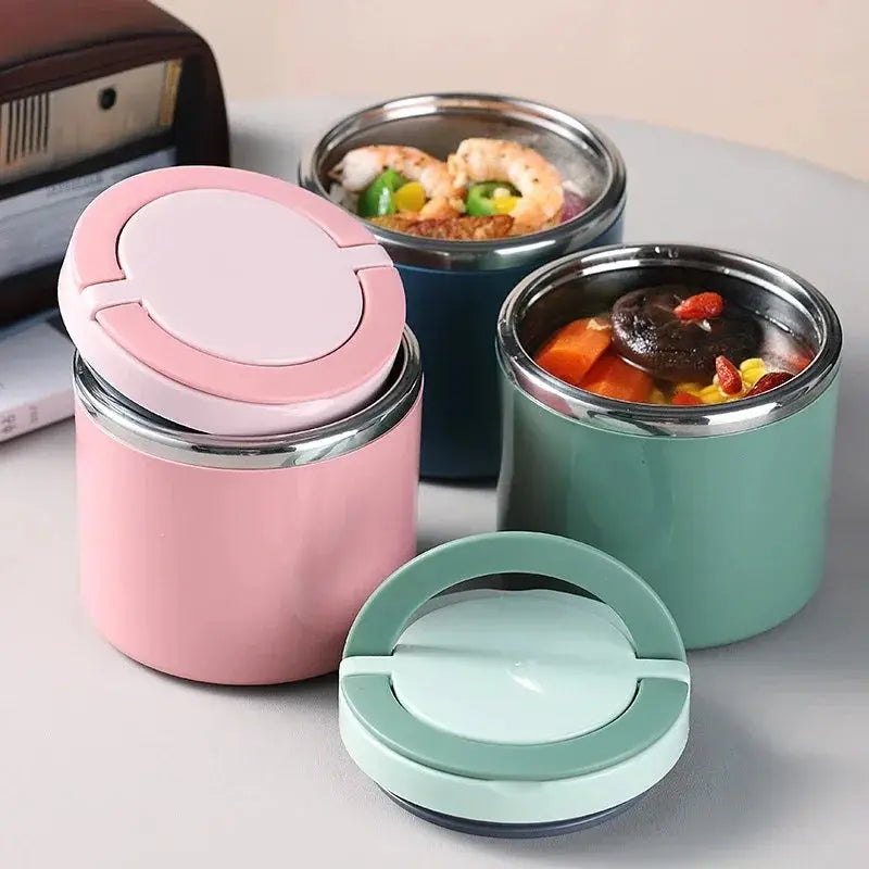 Food Thermos Hot 12H Green 1L