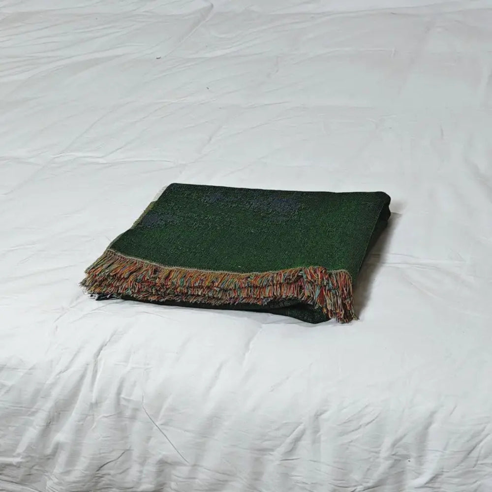 Woven Sheep Meadow Throw Blanket