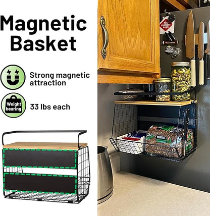 Magnetic Kitchen Shelf