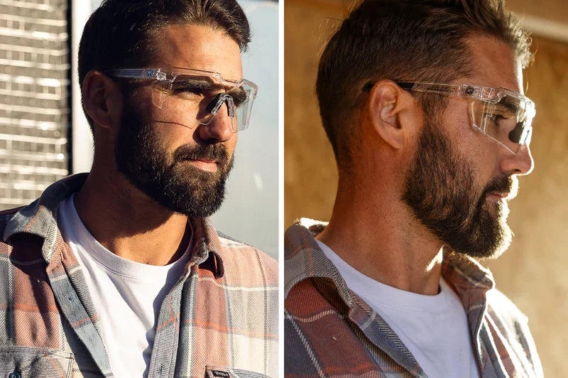 UV400 Photochromic Polarized Safety Glasses