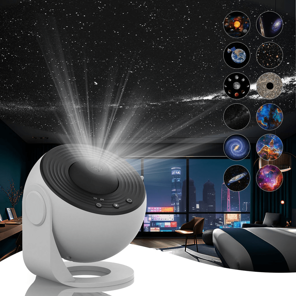 GALAXYSKY – HD Starry Sky Projector with 13 Galaxy Discs
