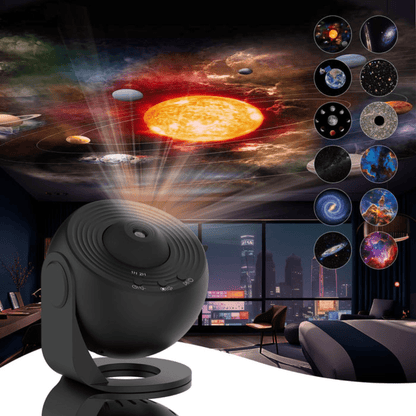 GALAXYSKY – HD Starry Sky Projector with 13 Galaxy Discs