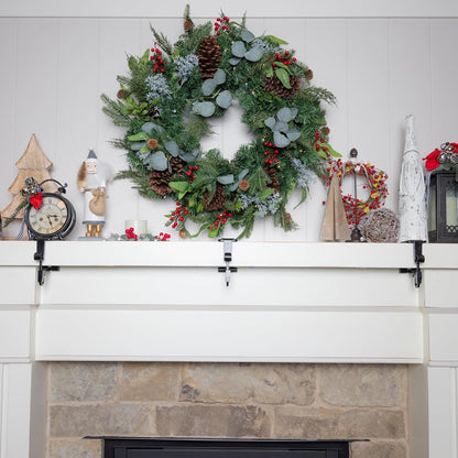 Mantle Hangers for Christmas Stockings & Garland