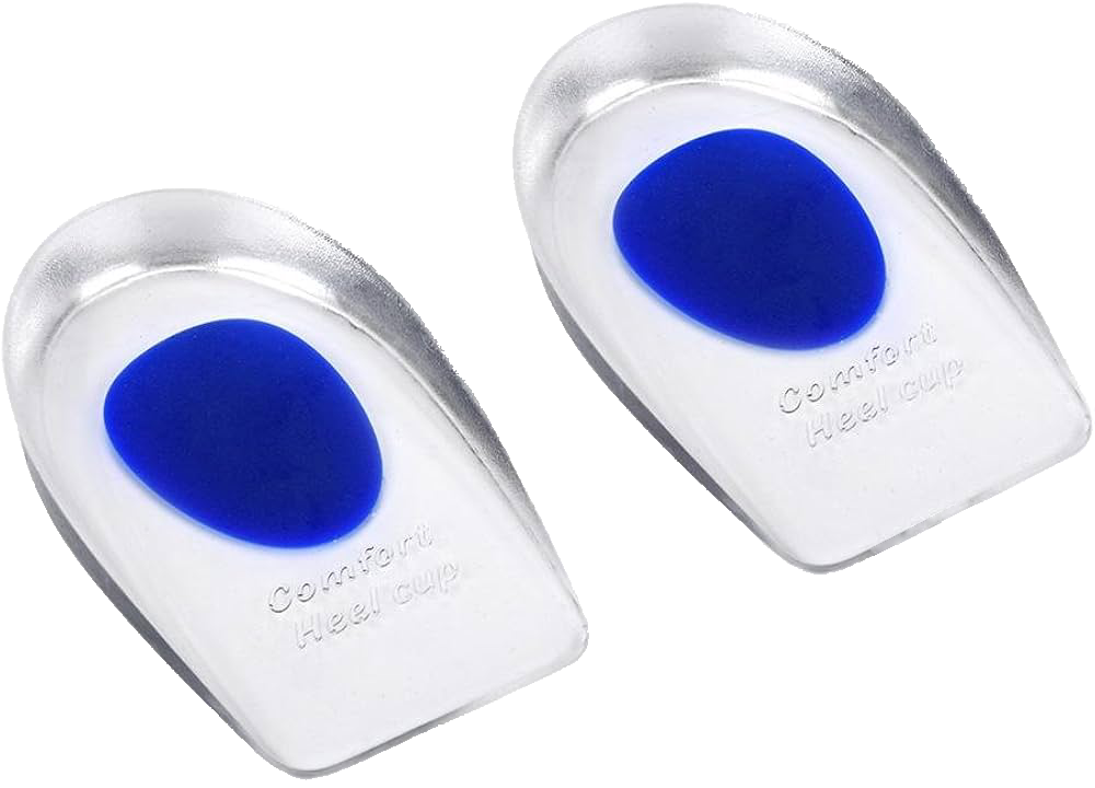 Comfort Gel Heel Cups for Foot Pain Relief