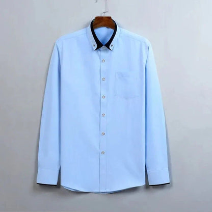 GENTLEFORM SHIRT - Men's Long-Sleeve Dress Shirt: Style Meets Comfort