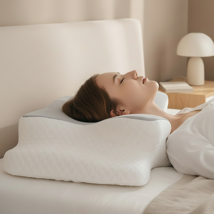 GESUNDPUR PILLOW - Orthopaedic memory foam pillow for neck & shoulder pain relief