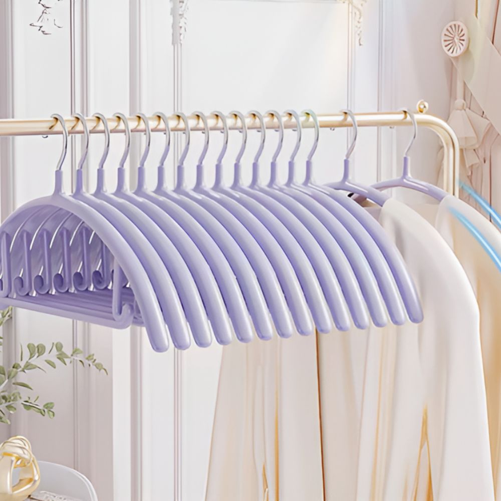 Durable Coat Hangers | 10 Piece Set