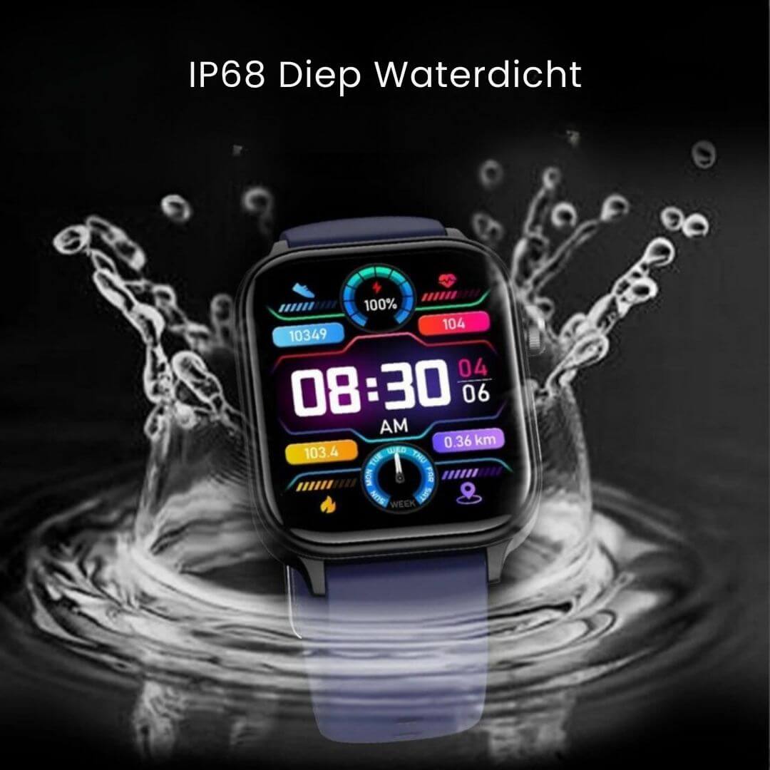 GlucoCare SOS Watch: Fall Detection & Glucose Monitor (2025)