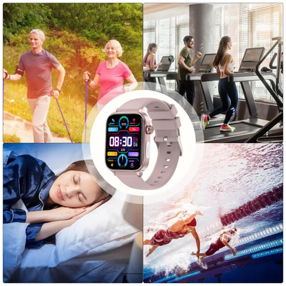 GlucoCare SOS Watch: Fall Detection & Glucose Monitor (2025)