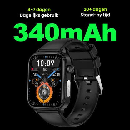 GlucoCare SOS Watch: Fall Detection & Glucose Monitor (2025)