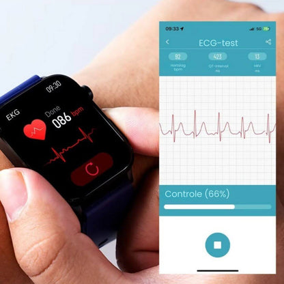 GlucoCare SOS Watch: Fall Detection & Glucose Monitor (2025)