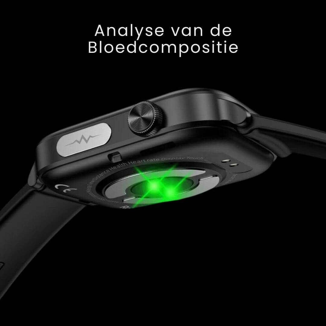 GlucoCare SOS Watch: Fall Detection & Glucose Monitor (2025)