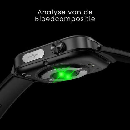 GlucoCare SOS Watch: Fall Detection & Glucose Monitor (2025)