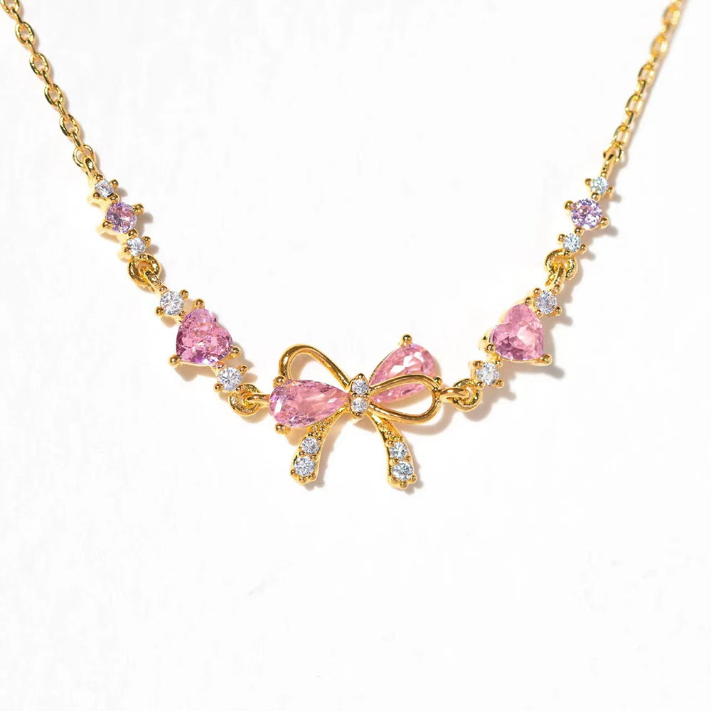 Crystal Bow Bracelet – Elegant Wrist Jewelry with a Romantic Touch