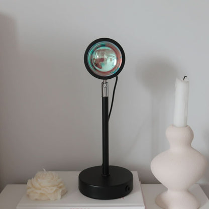 Sunset projector light for cozy ambiance