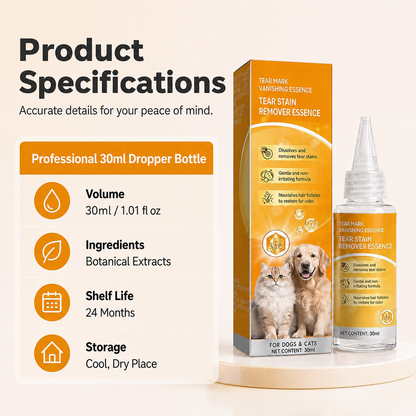 First 50 customers enjoy 50% off! Gentle pet eye care – cleanses the skin around the eyes and provides daily grooming
