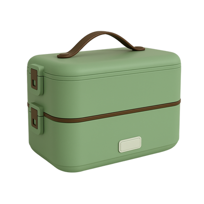 Green Heating Lunch Box