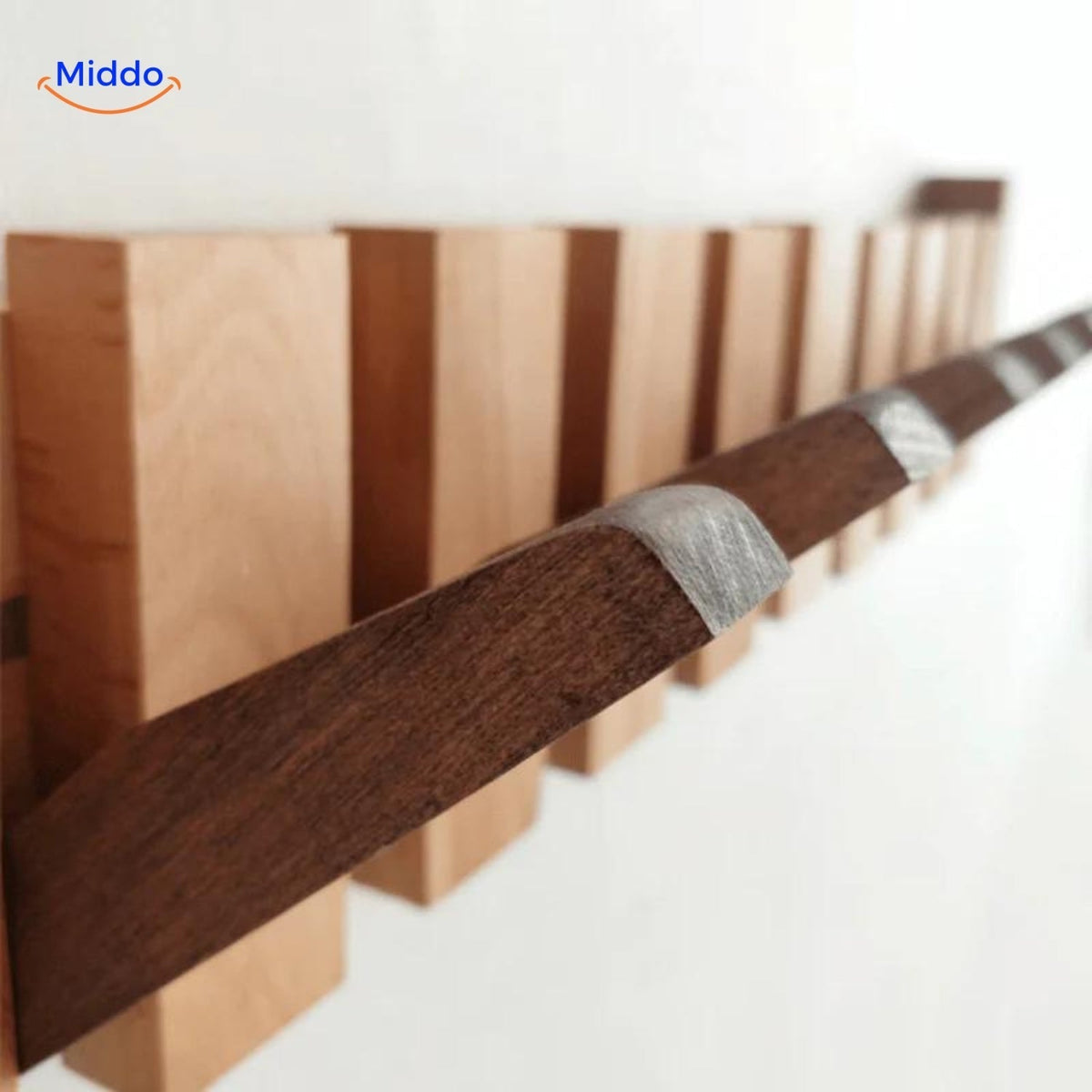 Handmade Piano Coatrack | Luxurious wooden coatrack in piano shape