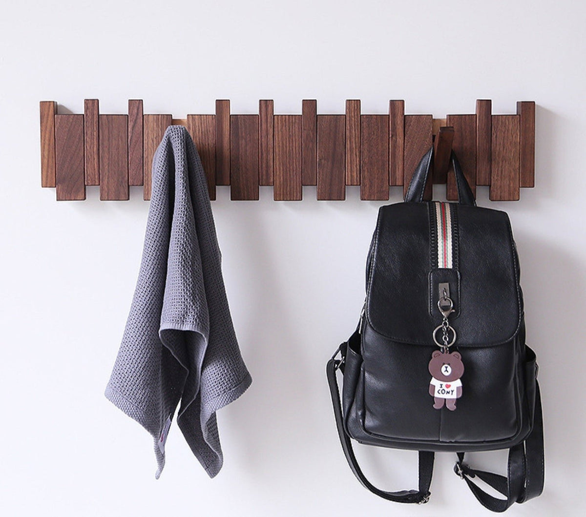 Handmade Piano Coatrack | Luxurious wooden coatrack in piano shape