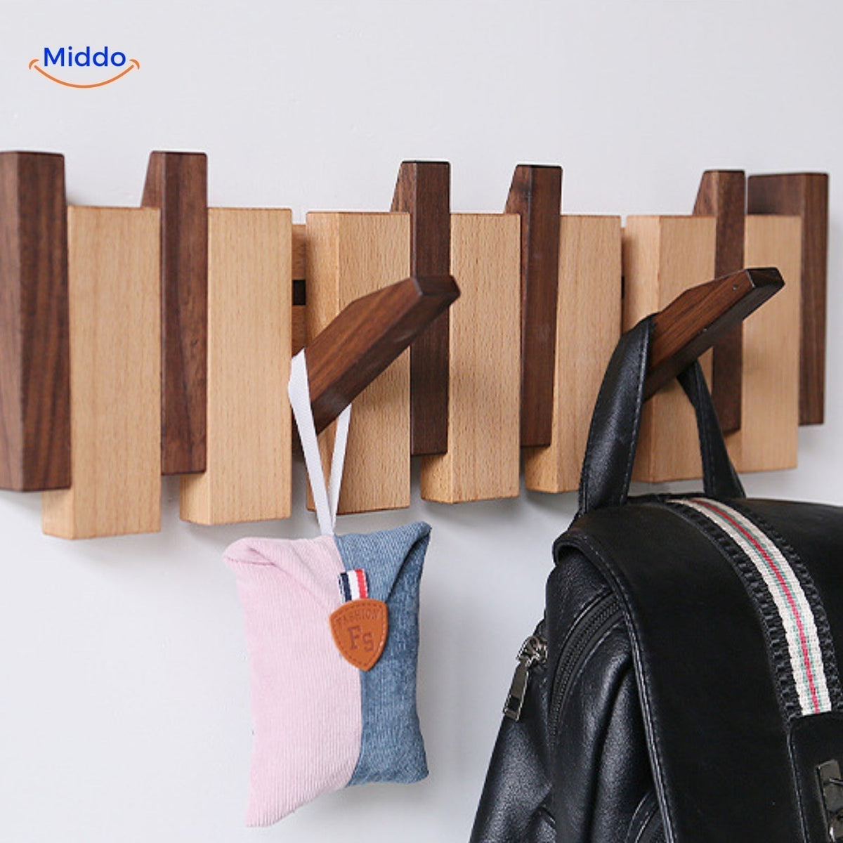 Handmade Piano Coatrack | Luxurious wooden coatrack in piano shape