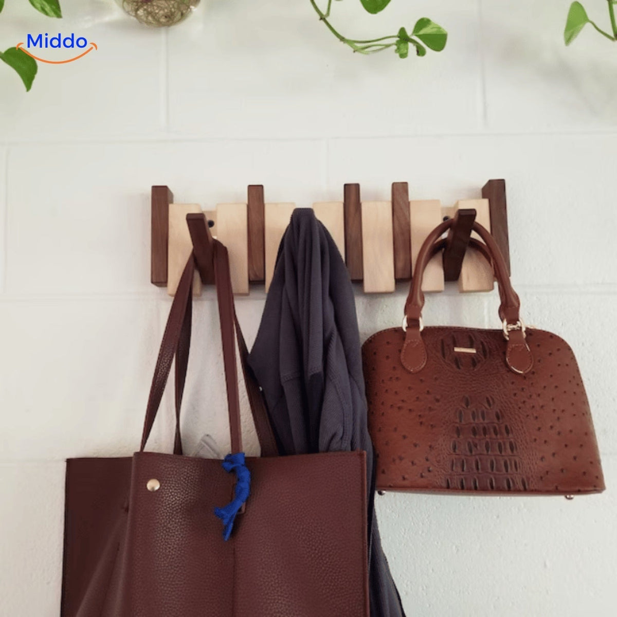 Handmade Piano Coatrack | Luxurious wooden coatrack in piano shape