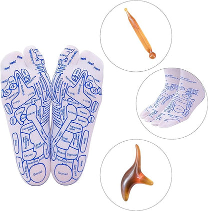 Acupressure Foot Socks | Encourage natural body recovery with targeted sole points.