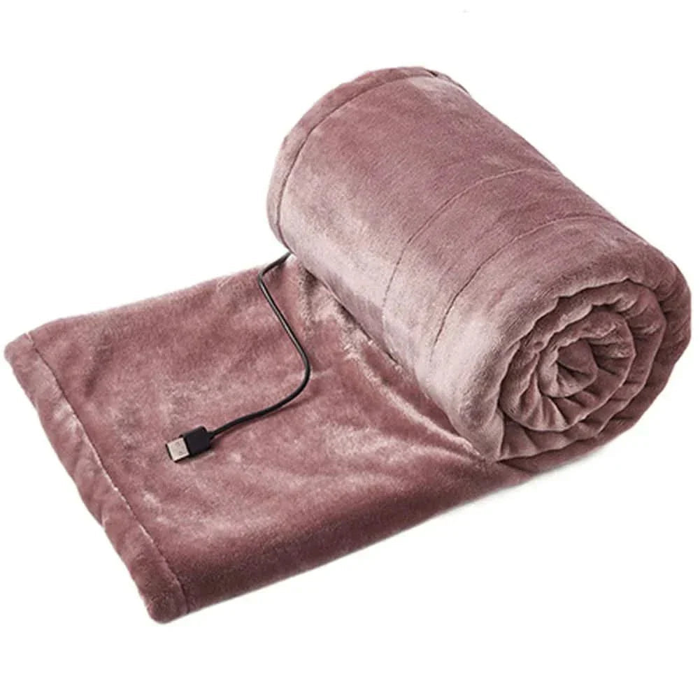 HEATEASE – USB Heated Blanket: 3 Adjustable Heat Settings